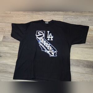 Dopeboys Dodgers Black Short Sleeve T Shirt Size 3XL
